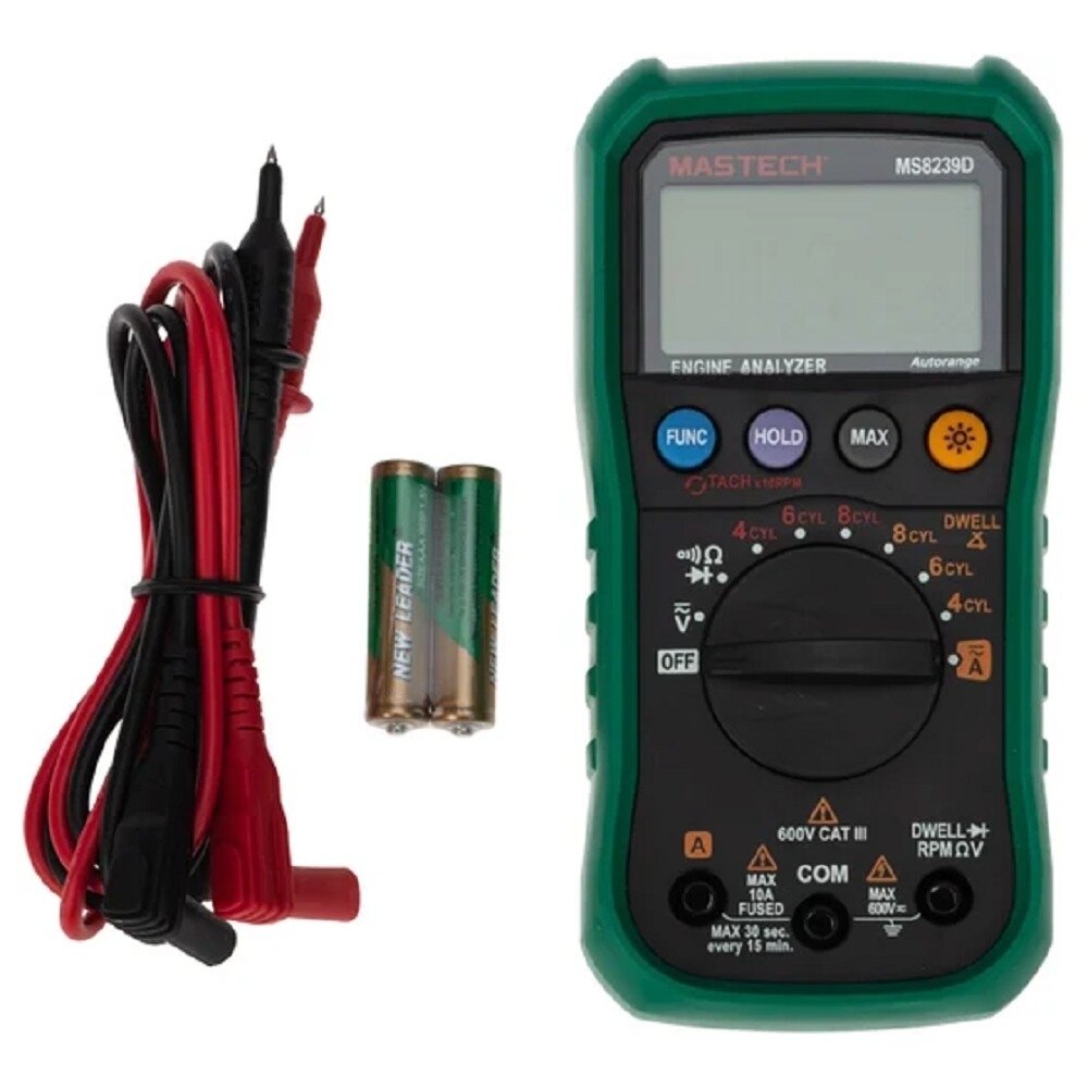 Изображение Mastech (13-2089) Автомобильный мультиметр MS8239D