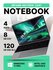 Ноутбук EXPEcomp "Intel N5095" (до 2.9 Ghz), Windows 11, 8GB / 12...