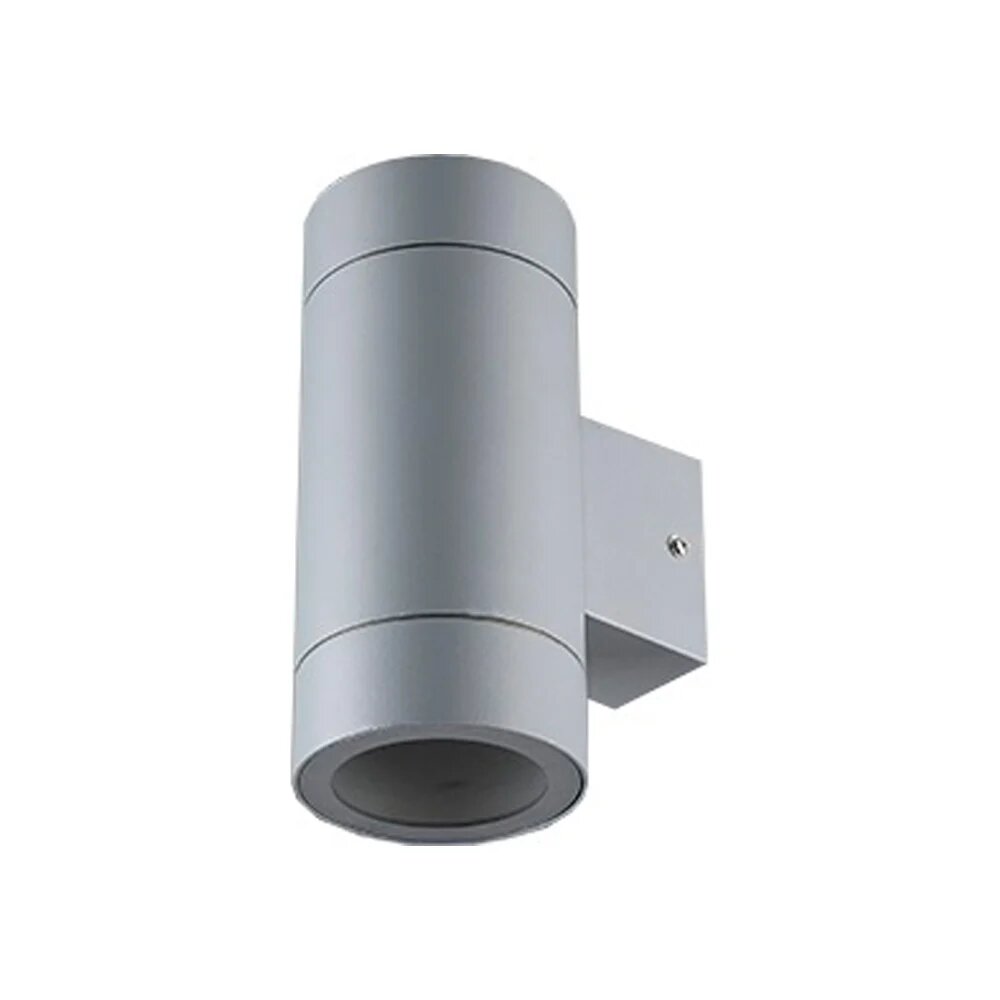 Ecola Gx53 led 8013a светильник накладной ip65 прозрачный цилиндр металл. 2 x gx53 серый матовый 205x140x90 FG53C2ECH