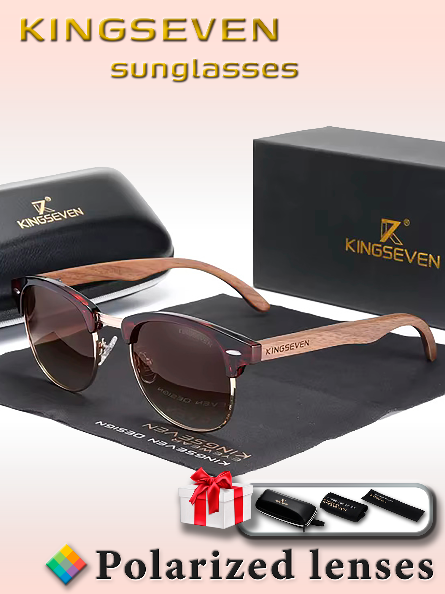 Солнцезащитные очки KINGSEVEN 