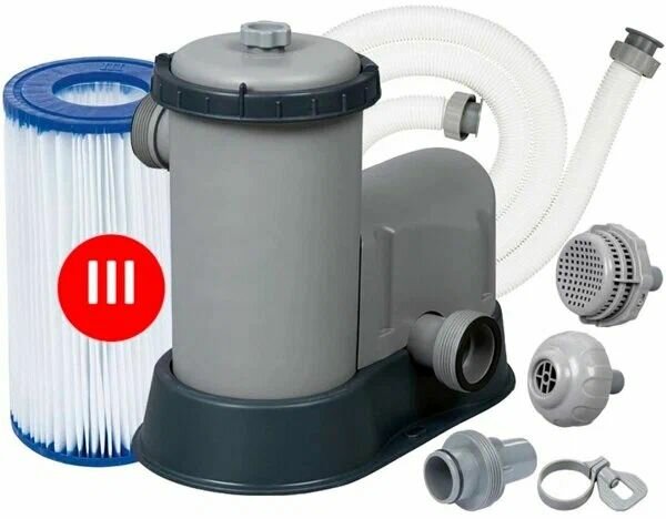 Фильтр насос 5678 л/час (220-240В 86 Вт) Bestway 58389