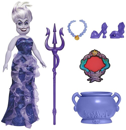 Кукла Hasbro Disney Villains Урсула, 28 см, F4564 разноцветный
