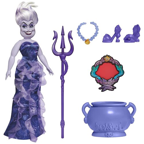 Кукла Hasbro Disney Villains Урсула, 28 см, F4564 разноцветный кукла hasbro disney villains злая королева 28 см f4562