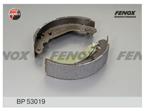 Колодки тормозные барабанные FENOX BP53019