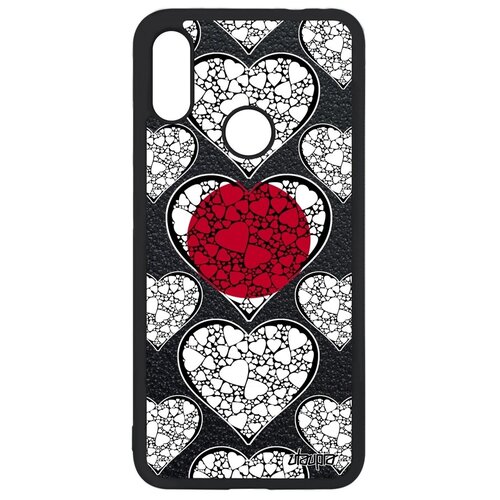 фото Противоударный чехол для // xiaomi redmi note 7 // "флаг японии с сердцем" любовь патриот, utaupia, цветной