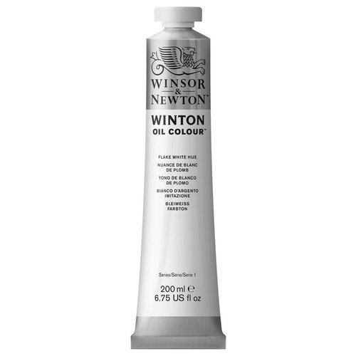 Краски масляные Краска масляная художественная Winsor&Newton Winton, 200мл, туба, белые хлопья