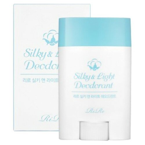 Дезодорант с шёлковым финишем RiRe Silky & Light Deodorant Stick, 22г