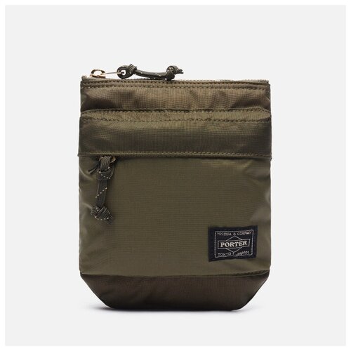 Сумка Porter-Yoshida and Co Force Shoulder Pouch оливковый, Размер ONE SIZE