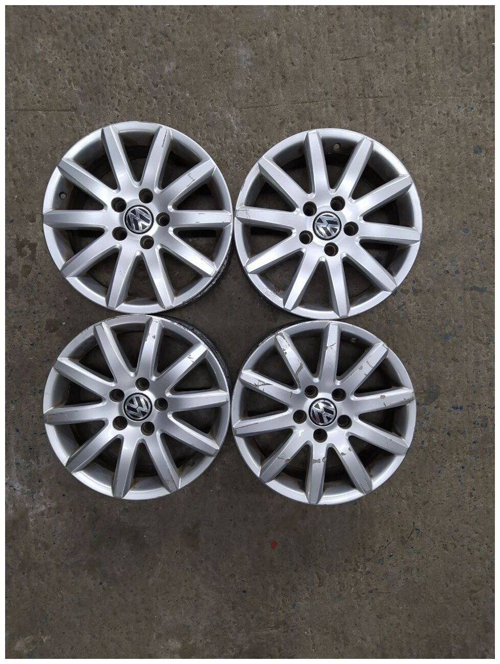 Колесные диски Volkswagen 16x6.5 PCD 5x112 D57.1 ET50 (оригинал)