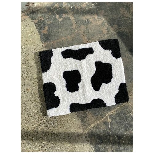 фото Тафтинговый коврик с принтом 60х40см в спальню / ванную / детскую / прихожую / гостиную revega store