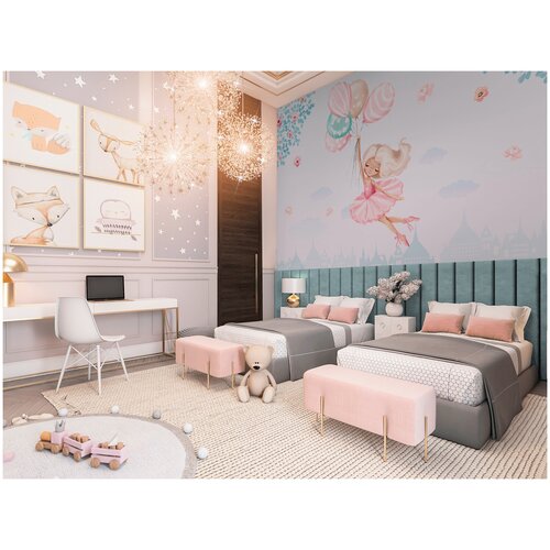 Детские флизелиновые фотообои 