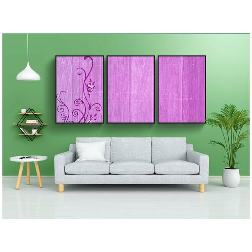 фото Набор модулных постеров для интерьера "задний план, скрапбукинг, бумага" 60x90 см. в тубусе, без рамки lotsprints