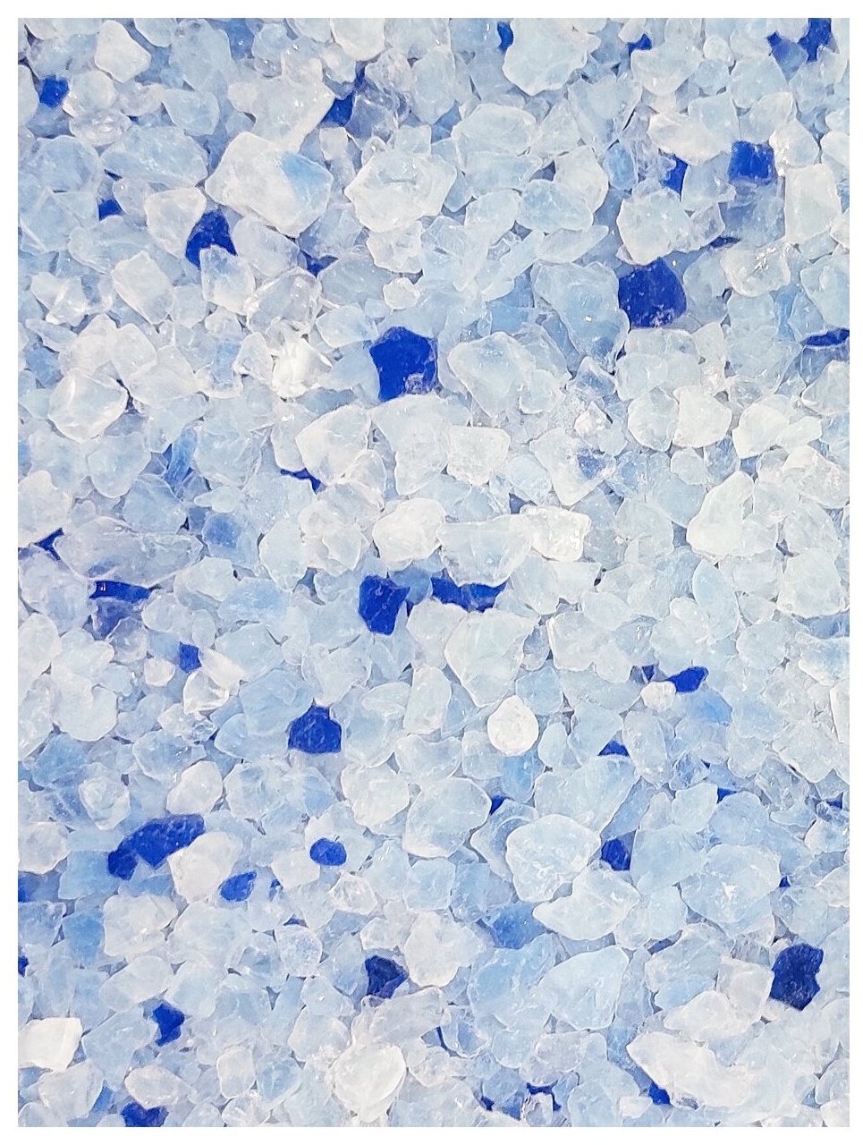 PetFood силикагелевый антибактериальный наполнитель, синие гранулы 50 л - фотография № 3
