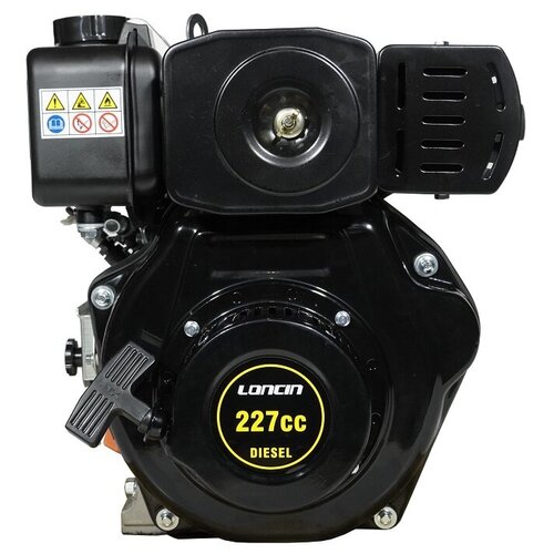 Двигатель дизельный Loncin Diesel LCD170F (5л. с, 227куб. см, вал 20мм, ручной старт)