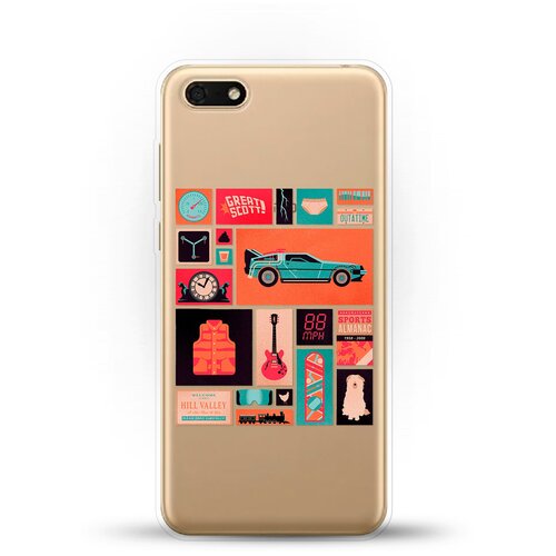 фото Силиконовый чехол back на huawei y5 lite (2018) andy & paul