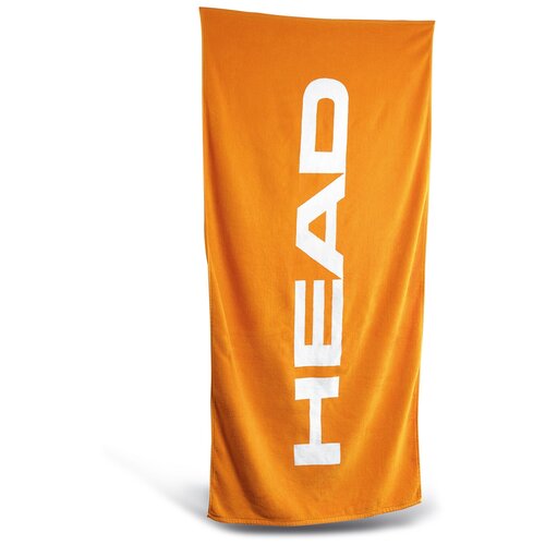 Полотенце HEAD SPORT, 140х70см, хлопок, Цвет - оранжевый;Материал - Хлопок