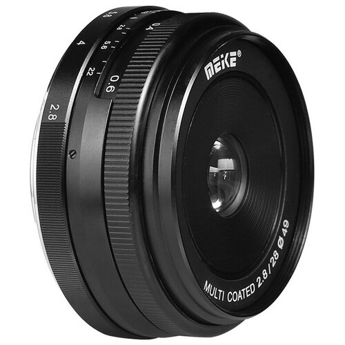Объектив Meike 28 мм F28 для Fuji FX 970000₽