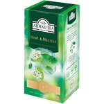 Чай зеленый Ahmad Tea Mint & Melissa в пакетиках - изображение