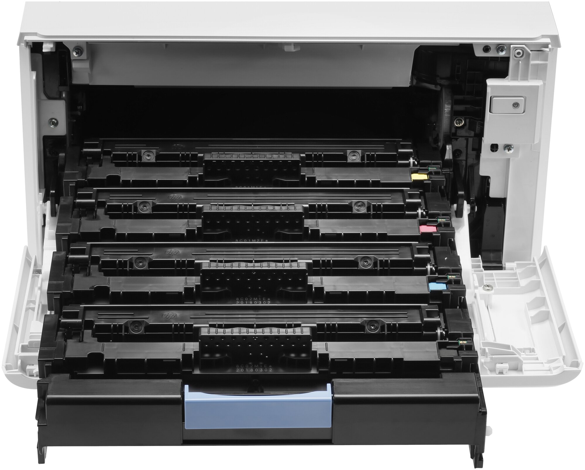 Принтер лазерный HP Color LaserJet Pro M454dw лазерный, цвет: белый [w1y45a] - фото №3