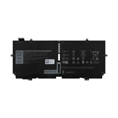 Оригинальный аккумулятор для ноутбука Dell XPS 13 7390 2-in-1 7.6V 51Wh 52TWH