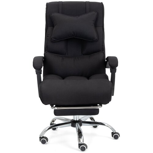 Компьютерное кресло / Кресло компьютерное / Офисное компьютерное кресло / Кресло / Вибромассаж / Подставка для ног / Ткань