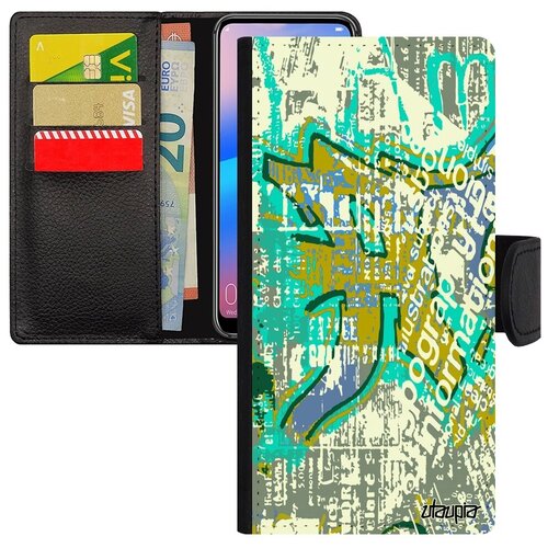 фото Качественный чехол книжка на смартфон // huawei p30 lite // "стрит-арт" стиль уличный, utaupia, цветной