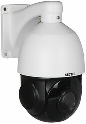 Уличная беспроводная поворотная Wi-Fi 5Мп высокоскоростная камера видеонаблюдения SECTEC ST-IPPTZM09-5M-SD-W-A
