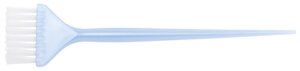 Кисть для окрашивания DEWAL, голубая, с белой прямой щетиной, узкая 45мм DEWAL MR-JPP048D-1 blue