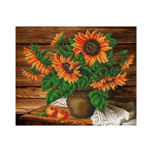 фото Набор подсолнухи 31,2х26 русская искусница 805 31,2х26 русская искусница 805)