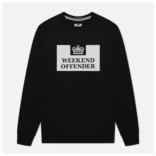 фото Мужская толстовка weekend offender penitentiary classic чёрный, размер xxxl