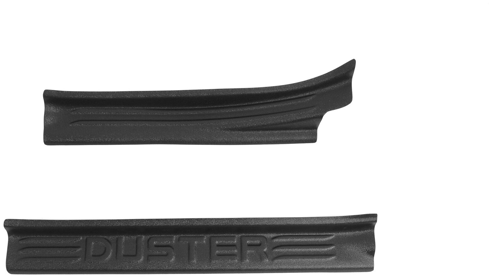 Накладки на внутренние пороги дверей Вариант 2 для Renault Duster I 2010-2014 шагрень \ Рено Дастер