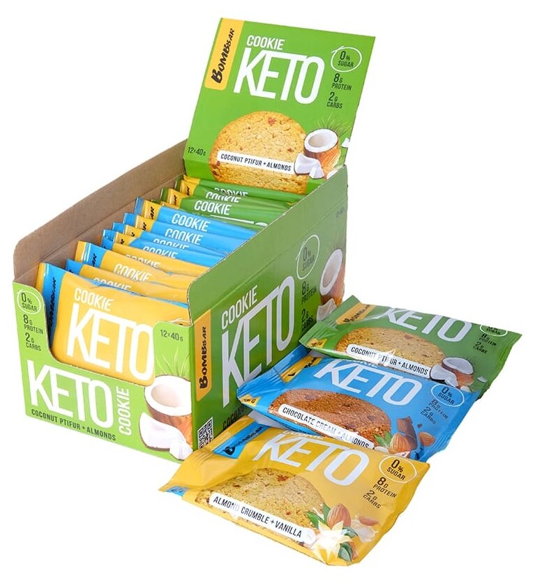 Bombbar   Keto Cookie,    12  40 /   ,  