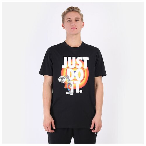 фото Футболка jordan space jam a new legacy basketball t-shirt размер s, черный