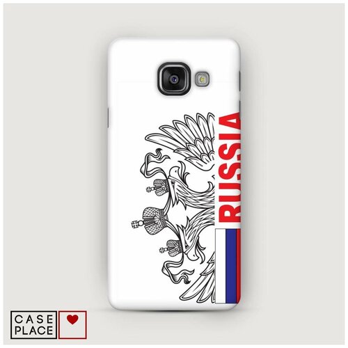 фото Чехол пластиковый samsung galaxy a3 2016 двуглавый орел case place