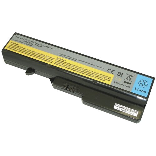 фото Аккумулятор для ноутбука lenovo g770 11.1v 5200mah li-ion чёрный oem