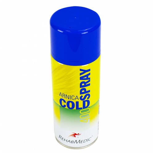 Спрей-заморозка REHABMEDIC Cold Spray c арникой, охладающий и обезболивающий, RMT040101, 400 мл