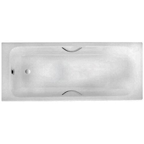 Ванна Aqualux Capri, 200 x 85 см, Чугун, отверстия для ручек, AC200851