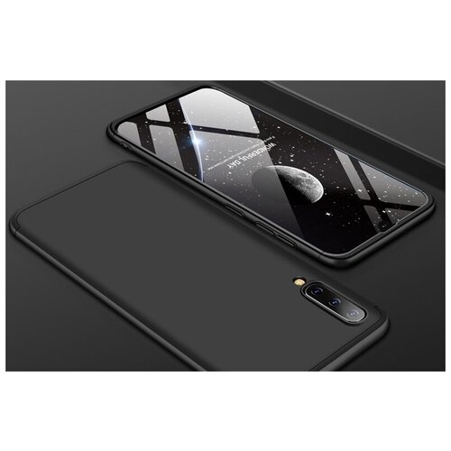Чехол-бампер-панель MyPads для Samsung Galaxy A30s / Samsung Galaxy A50s с полной защитой телефона по всем краям и углам черный