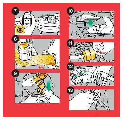 AIRTEX E10350M Насос топливный VW Golf III IV (3 0bar) Seat Ibiza II.