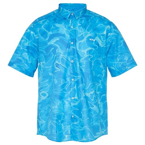 рубашка Ice Play U1MG062 m голубой+принт