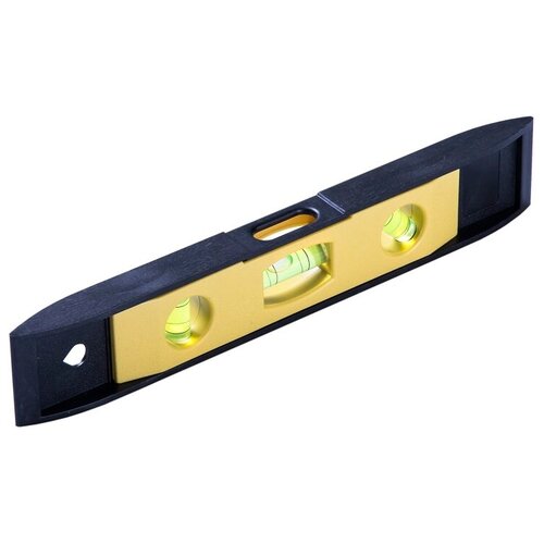 Уровень скелетный PROFI 22,5 см., 3 глазка, материал-алюминий