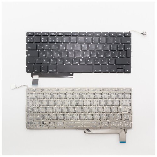 Клавиатура для ноутбука Apple Macbook 15 A1286 Mid 2009 - Mid 2012 Г-образный Enter 1090₽