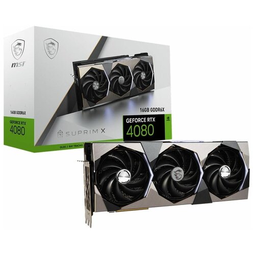 Видеокарта MSI RTX4080 16GB SUPRIM X 027205 14390000₽