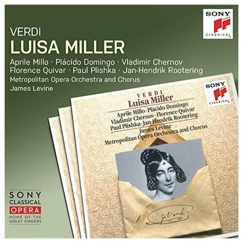 Компакт-Диски, SONYC, DOMINGO / MILLO / LEVINE - Verdi: Luisa Miller (2CD)