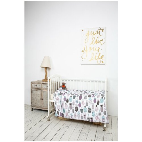 Вомбатик Classic Collection Ананасики Пододеяльник