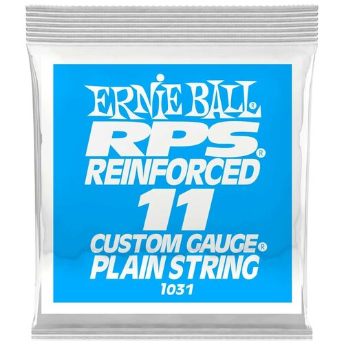 ERNIE BALL 1031 (.011) одна струна для электрогитары ernie ball 1013 plain steel 013 струна одиночная для акустической и электрогитары