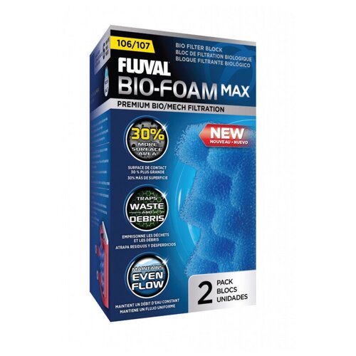 Фильтрующая губка Hagen Bio Foam Max для фильтра Fluval 107 (для фильтра Fluval 107)