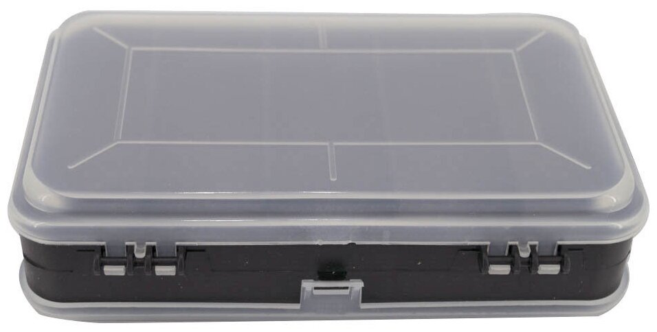 Органайзер для хранения, строительный / ящик для инструмента CET 7" двухсторонний, переработанный пластик, 17.5x10.6x4.6 см, черный - фотография № 9
