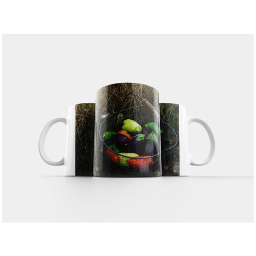 фото Кружка "овощи, корзина, био- овощи" 320 мл lotsprints