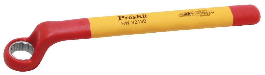 Накидной гаечный ключ Proskit HW-V218B (1000В)